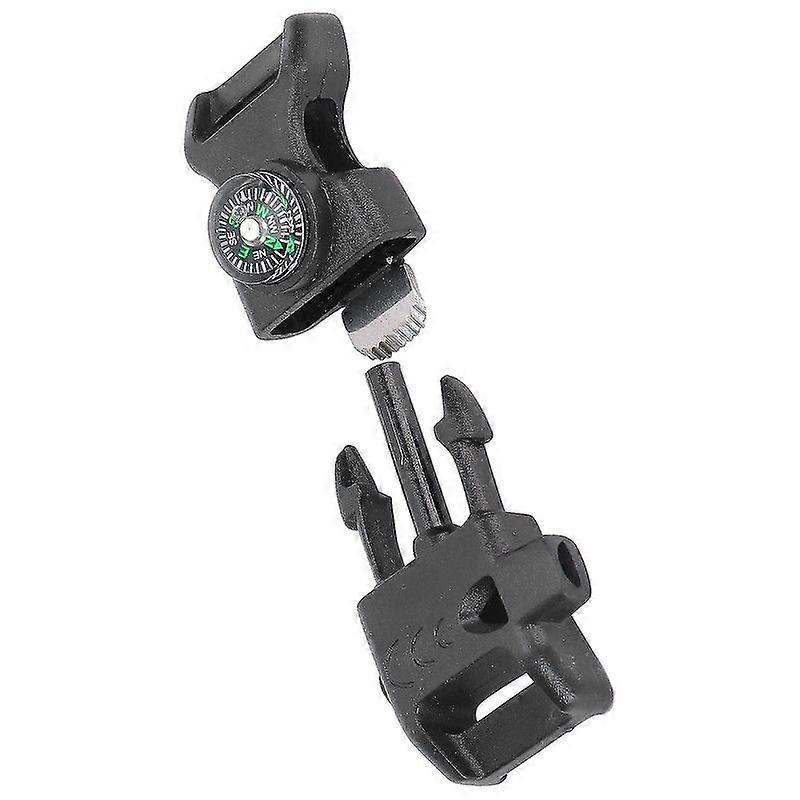 Multi-function Plastic Survival Whistle Buckle for Camping and Hiking-ylmyFit
