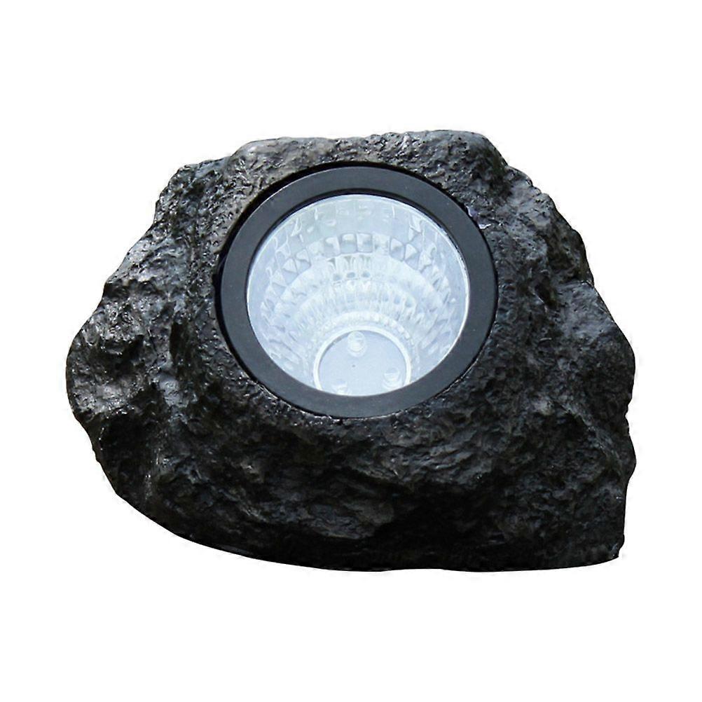 Waterproof Solar Powered LED Lawn Light Outdoor Simulation Stone Lamp