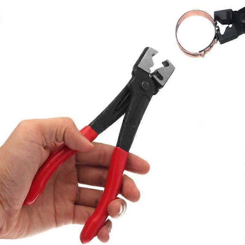 TEMPSA Neutral Hose Clamp Pliers Tiger Cage Type Red
