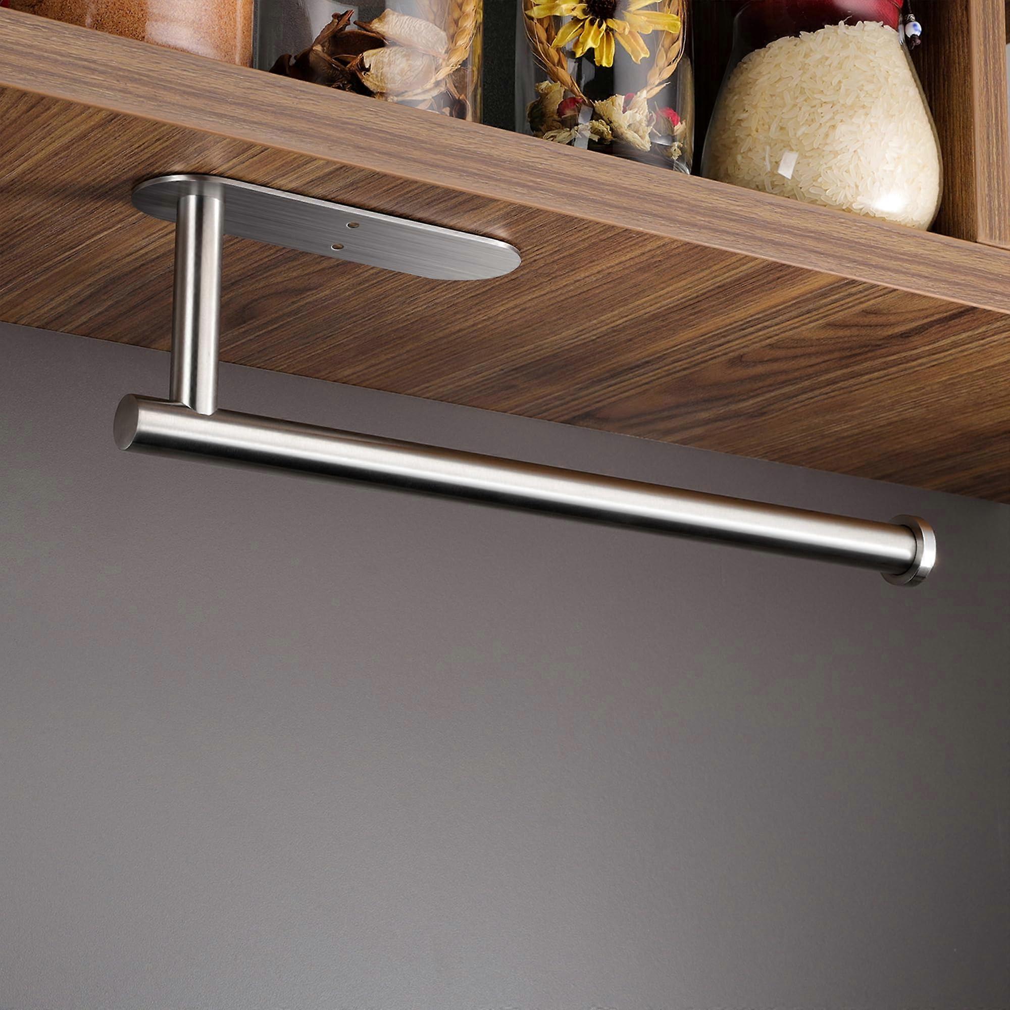 Kitchen roll holder without drilling, self-adhesive, practical roll holder