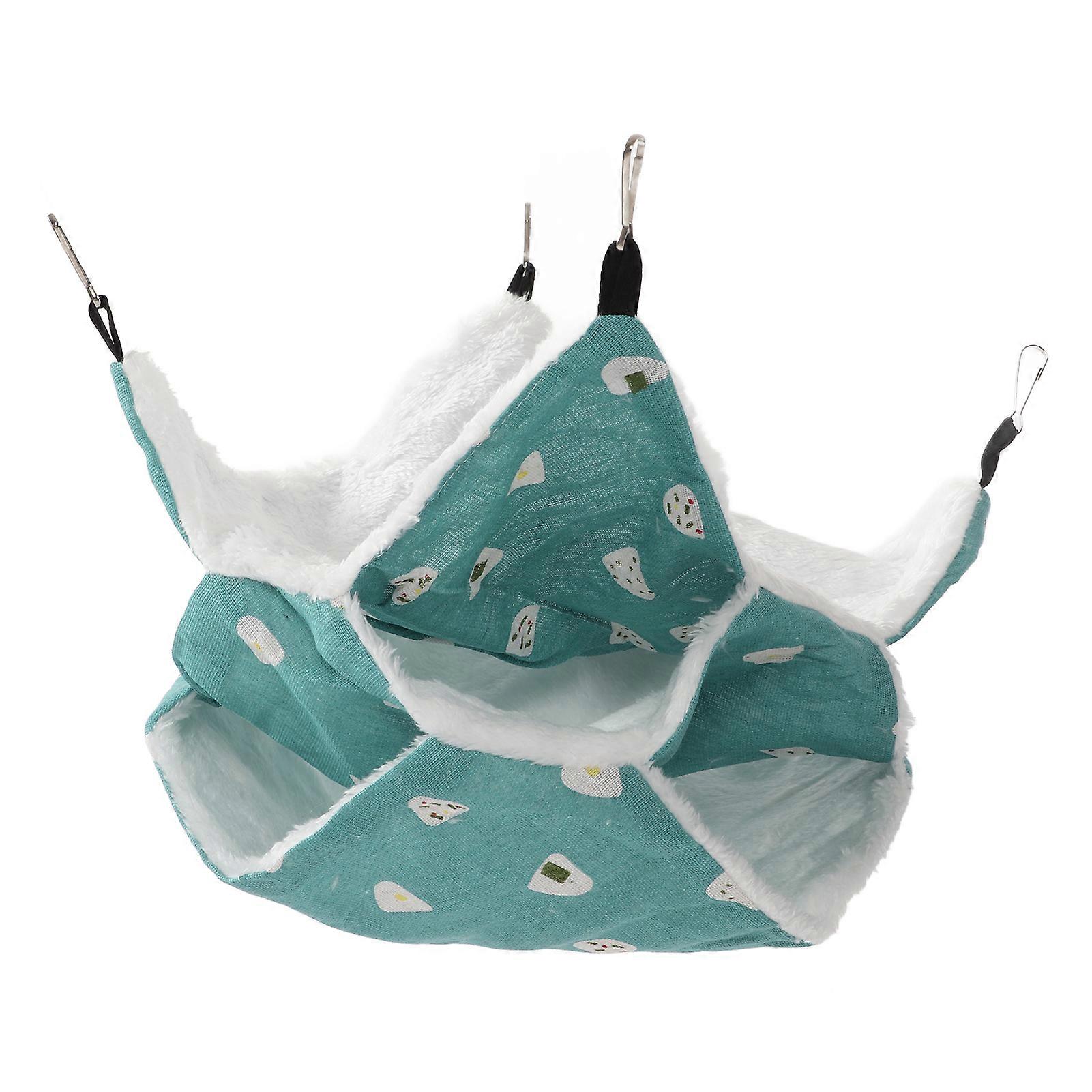 Pet Hanging Hammock 3-Layer Bed for Hamsters, Rabbits, Guinea Pigs
