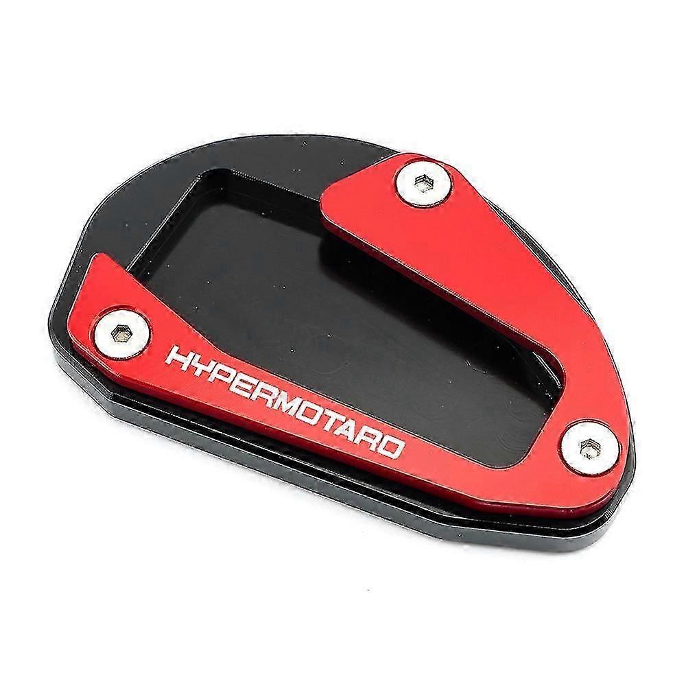 Motorcycle Aluminum Kickstand Side Stand Extension Plate Pad Compatible With Ducati Hypermotard 796 950 Hyperstrada 821 939 Supersport 939