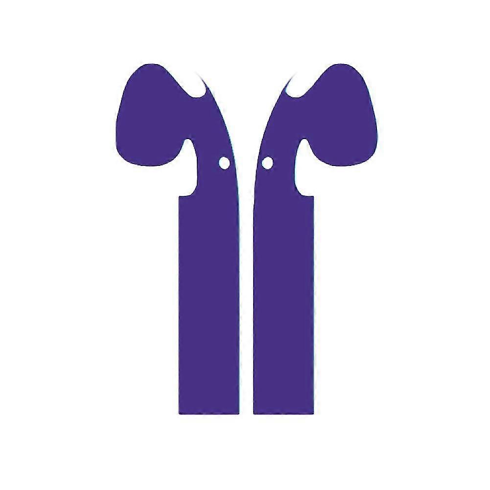 Solid Color Adhesive Bluetooth-compatible Earphone Sticker Decal Skin for AidPods