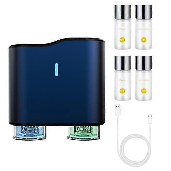 Car Air Freshener Essential Oil Diffuser with Light Battery-operated Rechargeable Intelligent Car Aroma Aromatherapy Diffuser