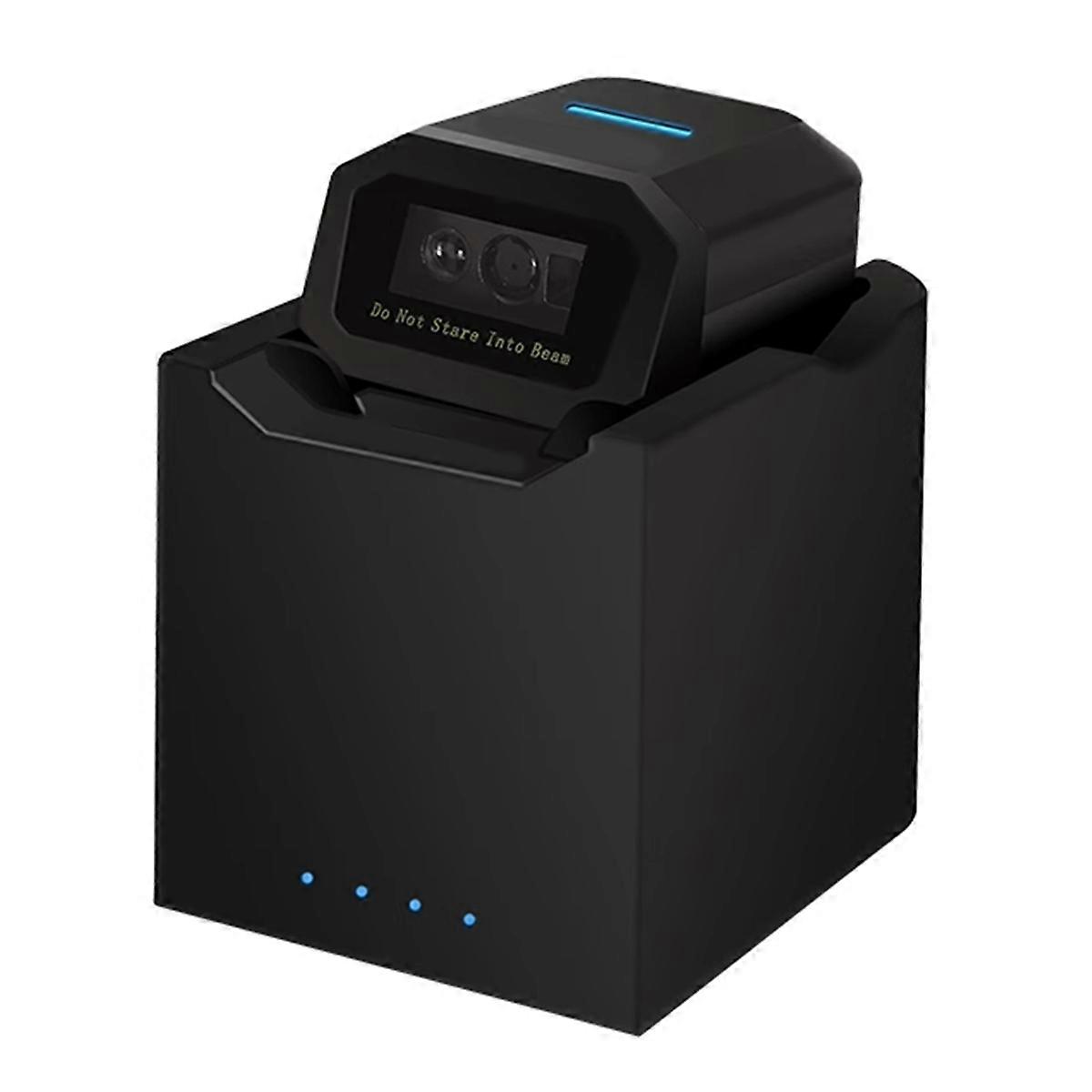 Bluetooth-Scanner Ring Drahtloser Mini-Finger-Barcode-Leser 2D1D Barcode-Scanner PDF417 Data Matrix Wearable Scanner
