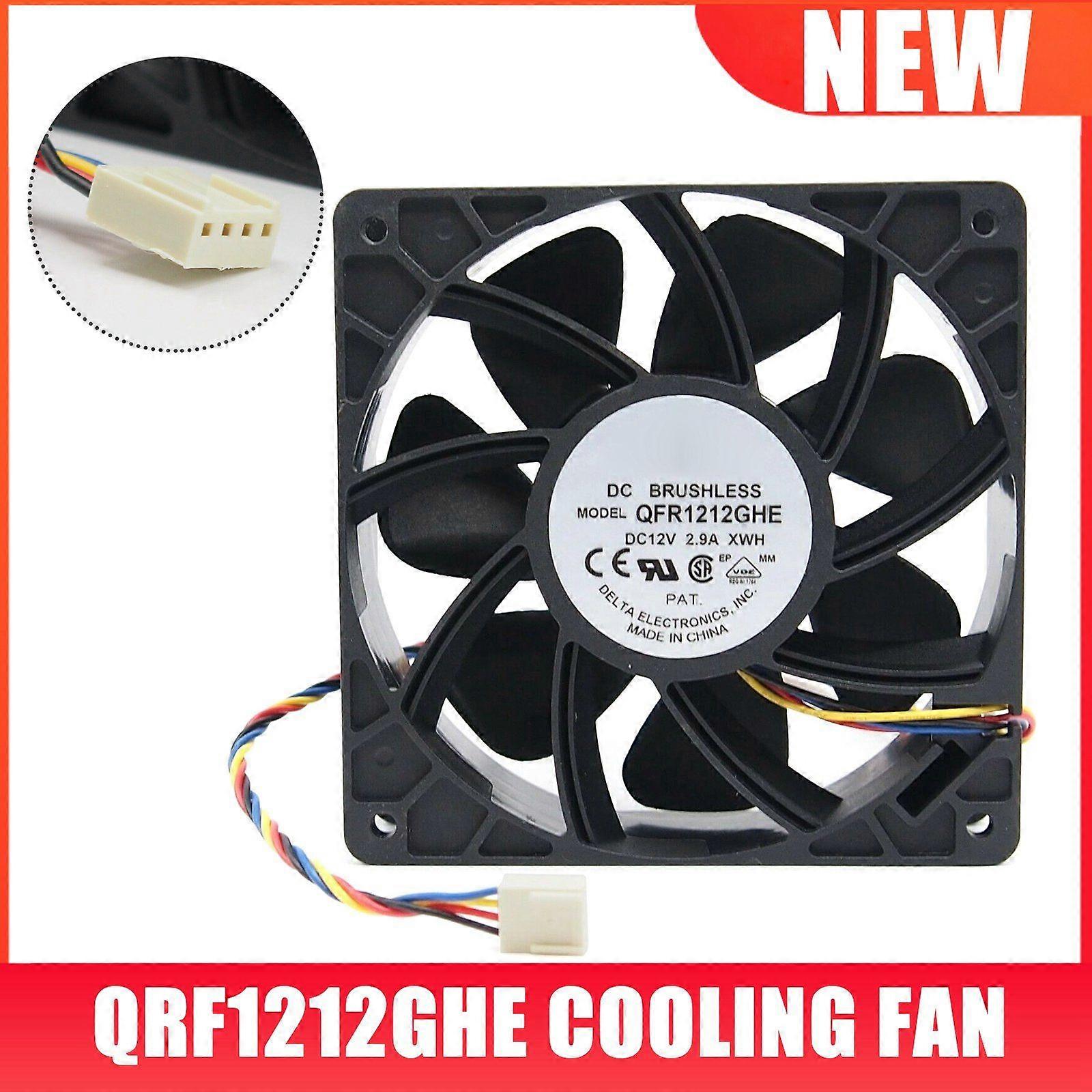 DC 12V 4pin 7000RPM Cooling Fan for Antminer Miner L3+ S7 S9 A9 A3 T9 D3 Z11 T17