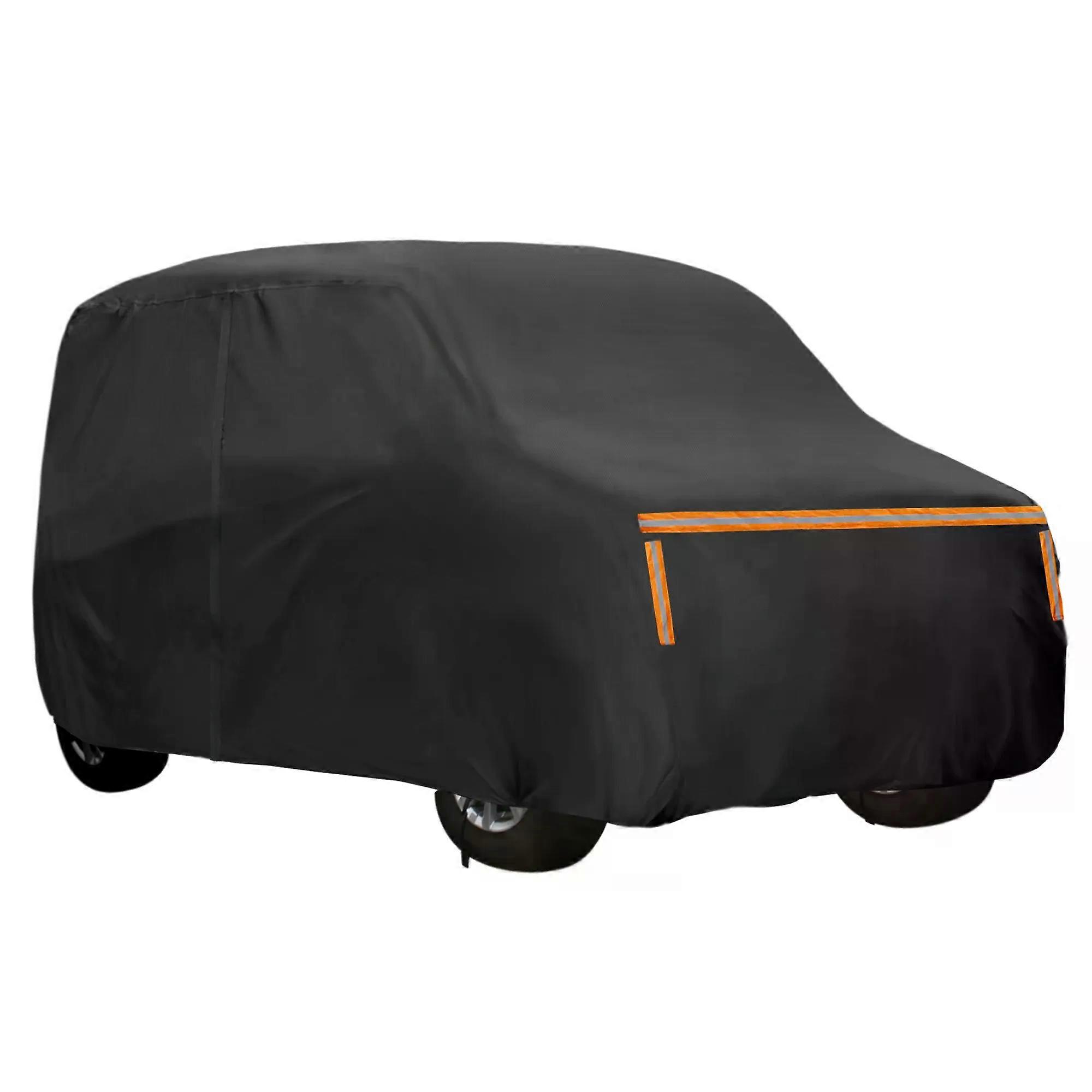 X Autohaux Car Cover per Nissan Sakura Dayz Outdoor Impermeabile Sole Pioggia Polvere Vento Neve Protezione con Cerniera Porta Conducente