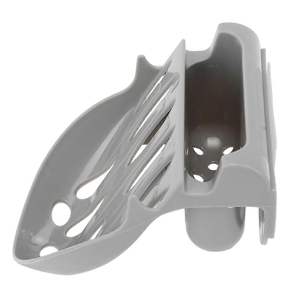 Double-Layer Wall-Mounted Soap Holder for Bathroom Storage 2-Tier Soap Organizer Wall Mount Bathroom Accessory