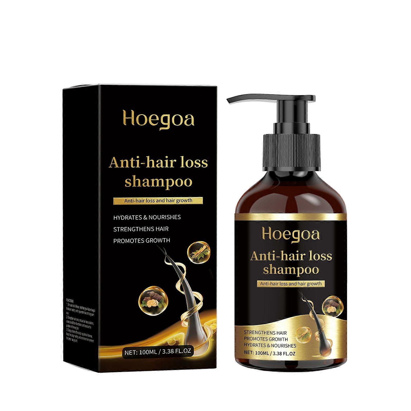 Hoegoa Ginseng Shampoo Cleansing Scalp Moisturizing Soft Hair Improving Hair Quality Ginseng Shampoo