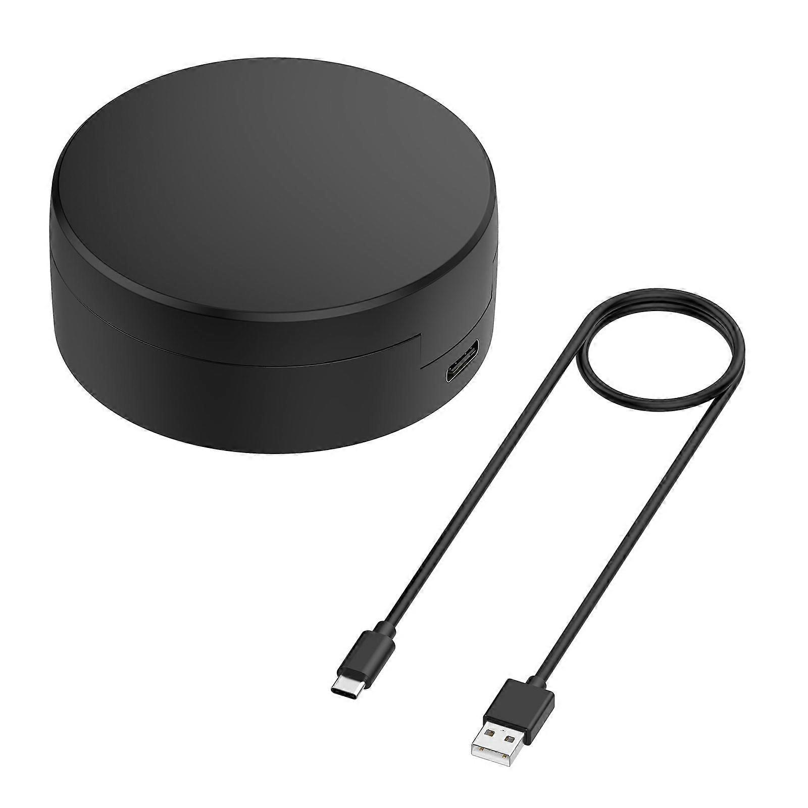Advanced Efficient Intelligent Rings Charging Box Case Quick Recharges Capability High Capacity Battery Modern Aesthetic For Size 14