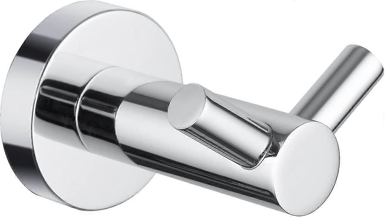 Brass Wall Hook, Towel and Bathrobe Hook, Chrome, Silver, 5*6.7*4.2cm