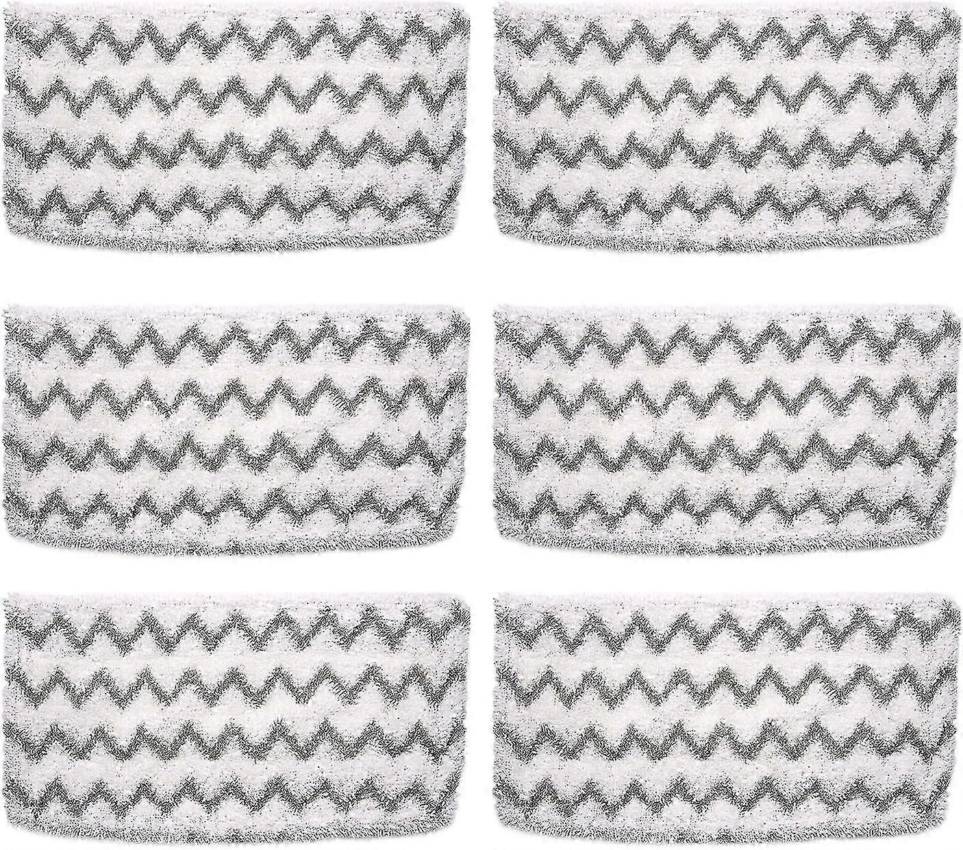 6-Pack Replacement Pads for Shark Steam Mop S1000 Series