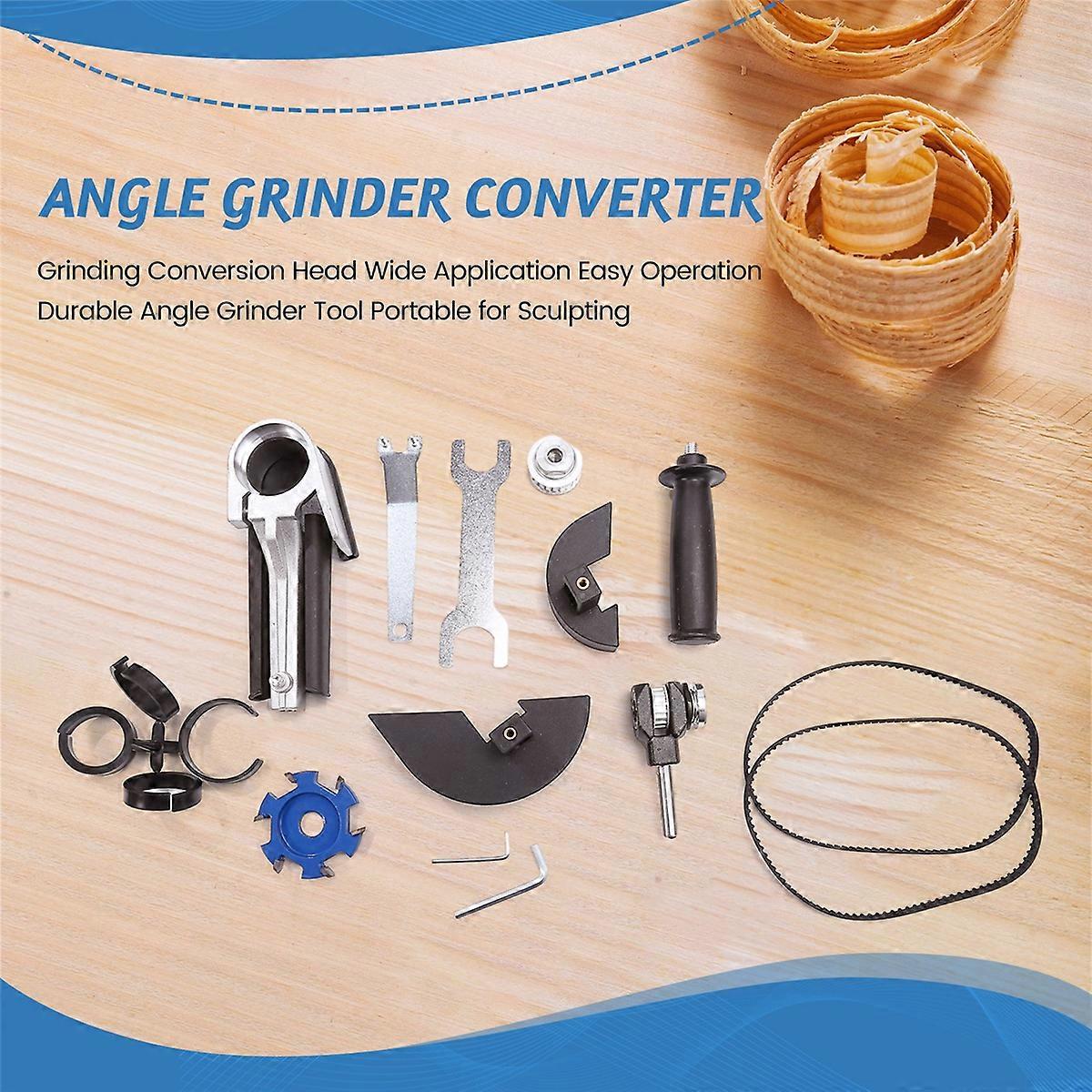Grinding Conversion Header Angle Grinder Conversion Engraving Machine M10 Slotted Sculpture Angle Gr