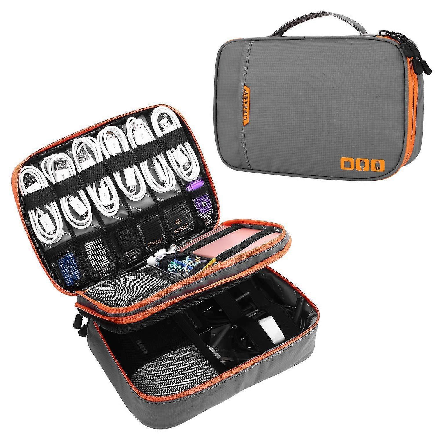 MapleStory Multifunctional Travel Digital Storage Bag, Size: Large (Gray)