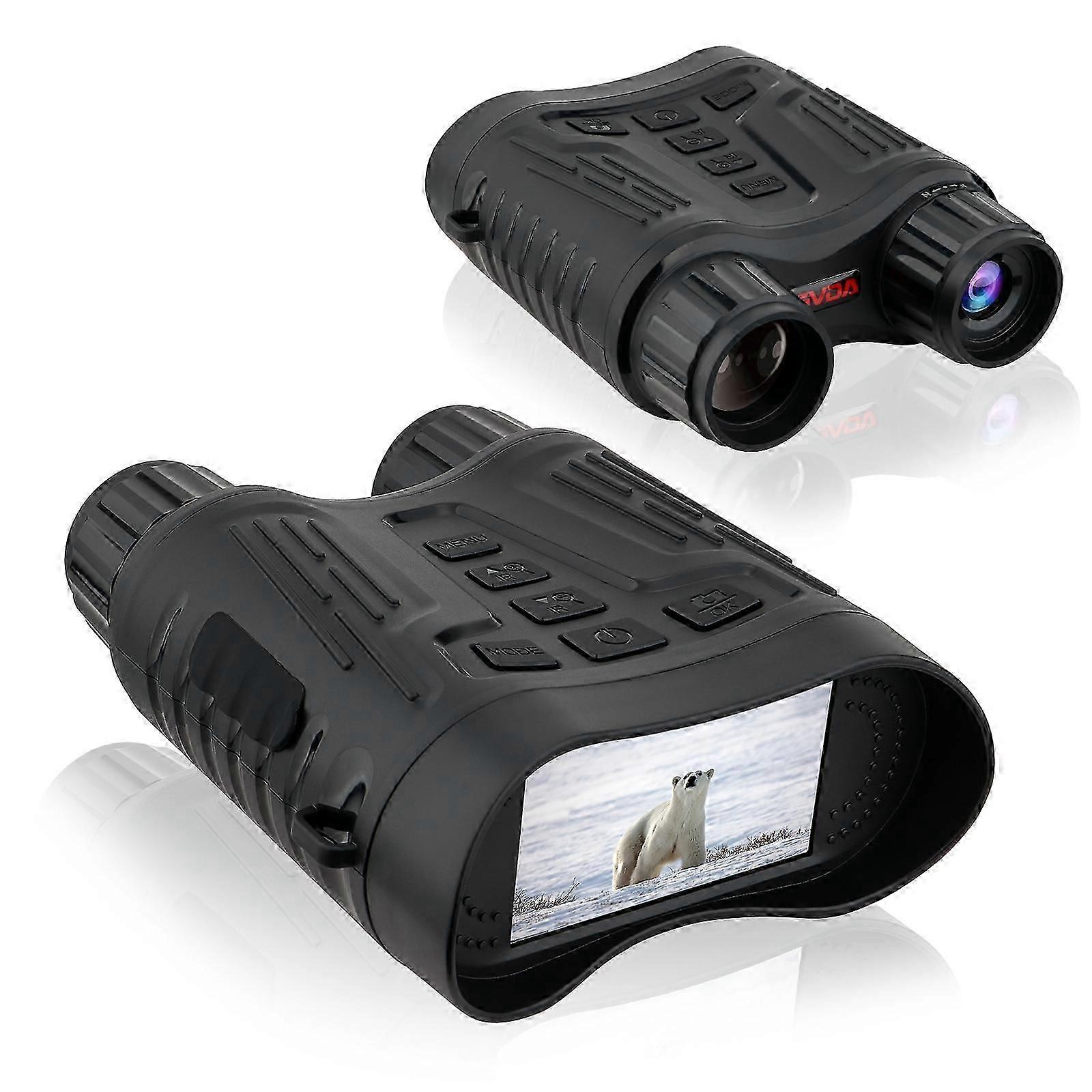 GVDA GD908 Jumelles à écran TFT 3,2 pouces Jumelles de vision nocturne infrarouge 4K