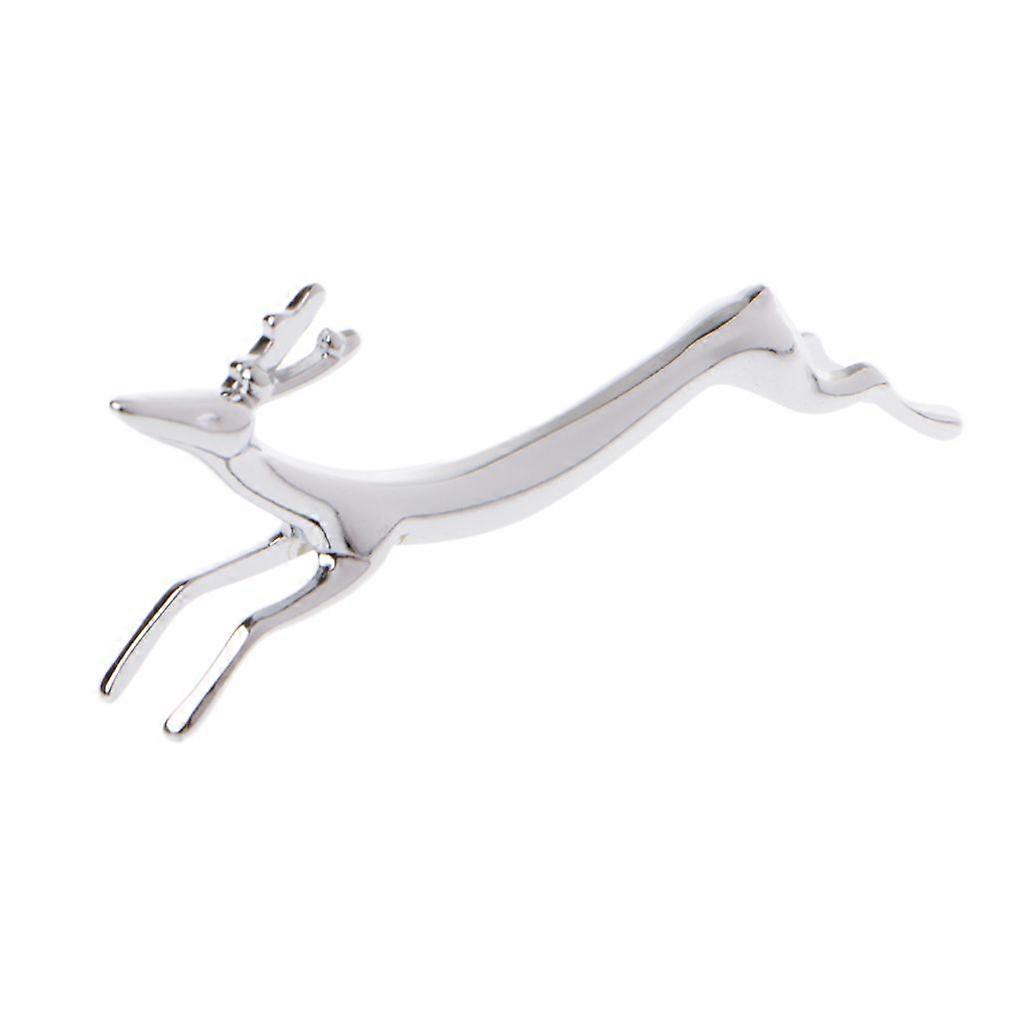 Zinc Alloy Running Deer Chopsticks Rest Spoon Stand Fork Knife Holder Decoration