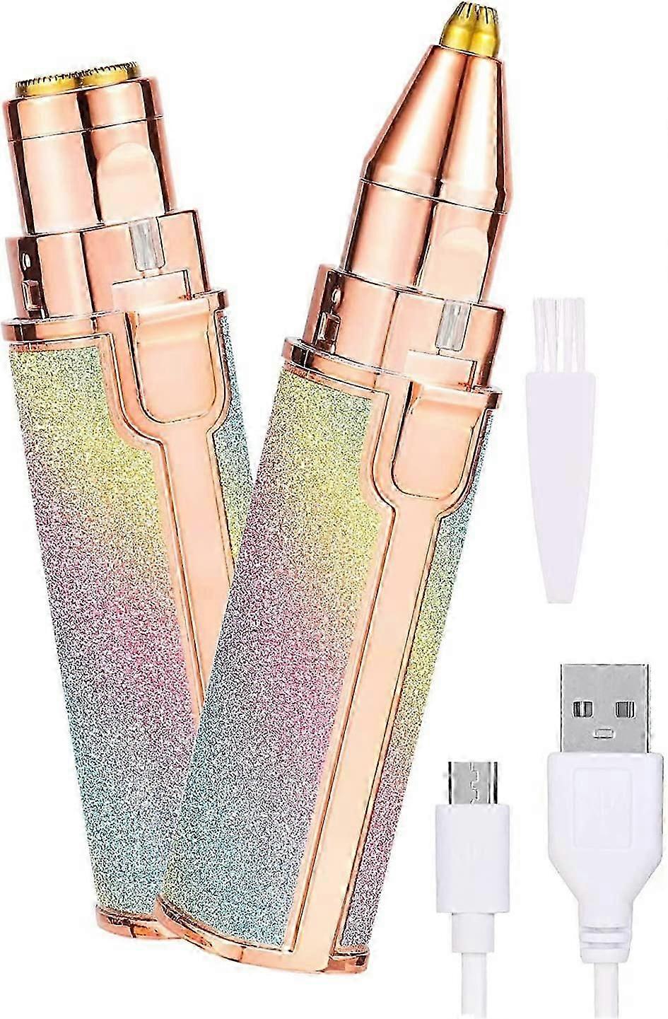 フェイシャルヘアリムーバー、無痛眉毛トリマー、リップスノーズボディフェイシャル脱毛ツール