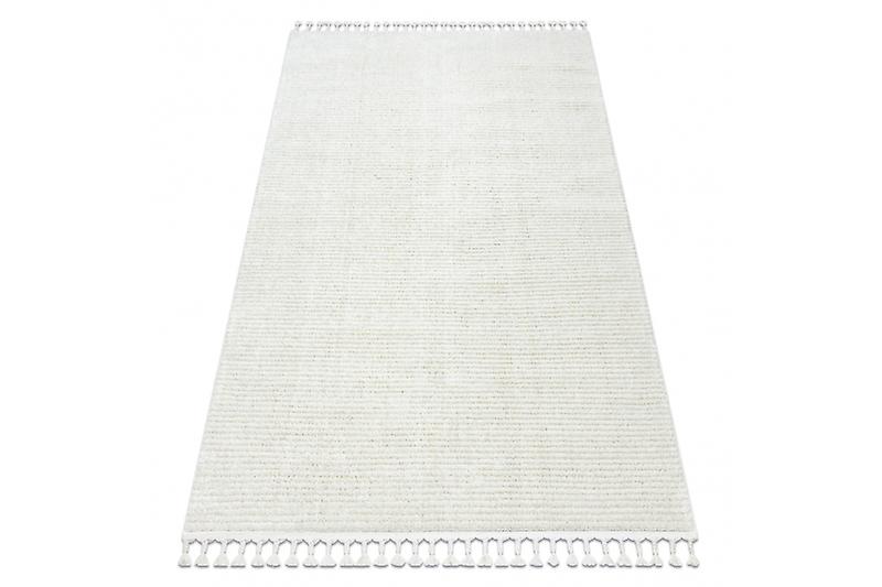 Carpet SEVILLA PC00B stripes white Fringe Berber Moroccan shaggy