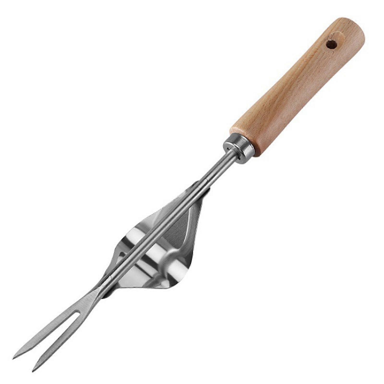 Garden Hand Weeder BendProof Leverages Base Steel Root Remover Shovel Hand Tool for Digging, Weeding, Loosening Soil