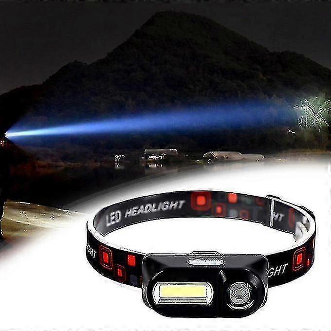 Headlight Waterproof Cycling Head Torch Walking Reading Hiking Work