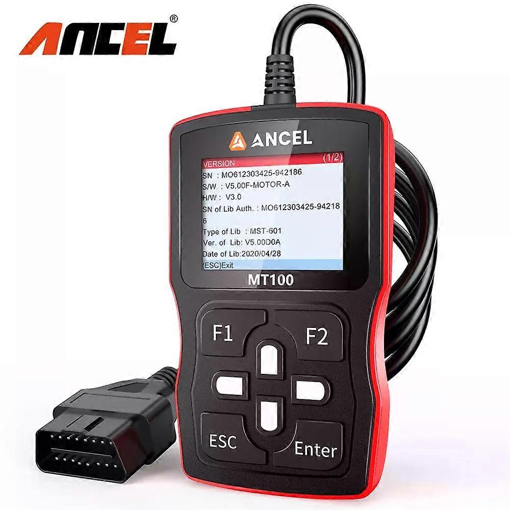 ANCEL MT100 OBD2 Scanner Motorcycle Diagnostic Tool Code Reader for Engine ABS For YAMAHA HONDA SUZUKI