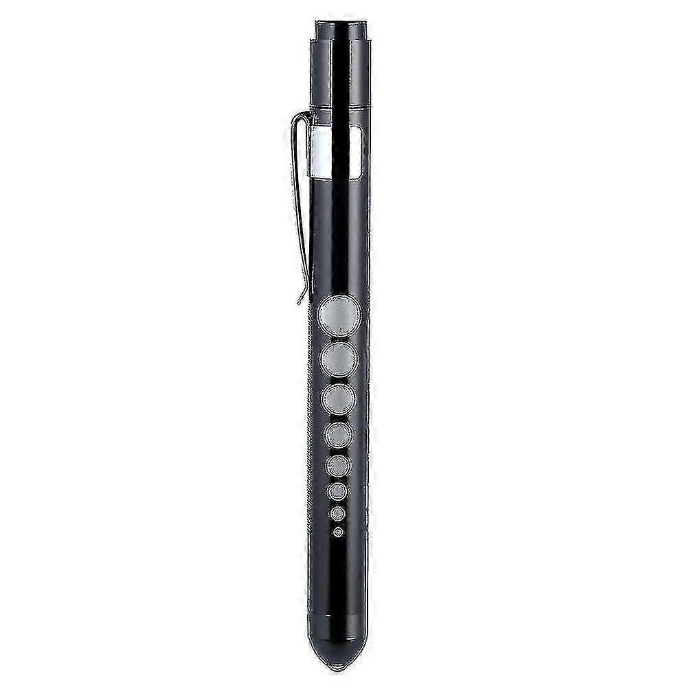 2-Pack Medical Pen Light Kit - Pupil Gauge & Ruler for Nurses/Doctors (AAA Battery-Powered)_MM2