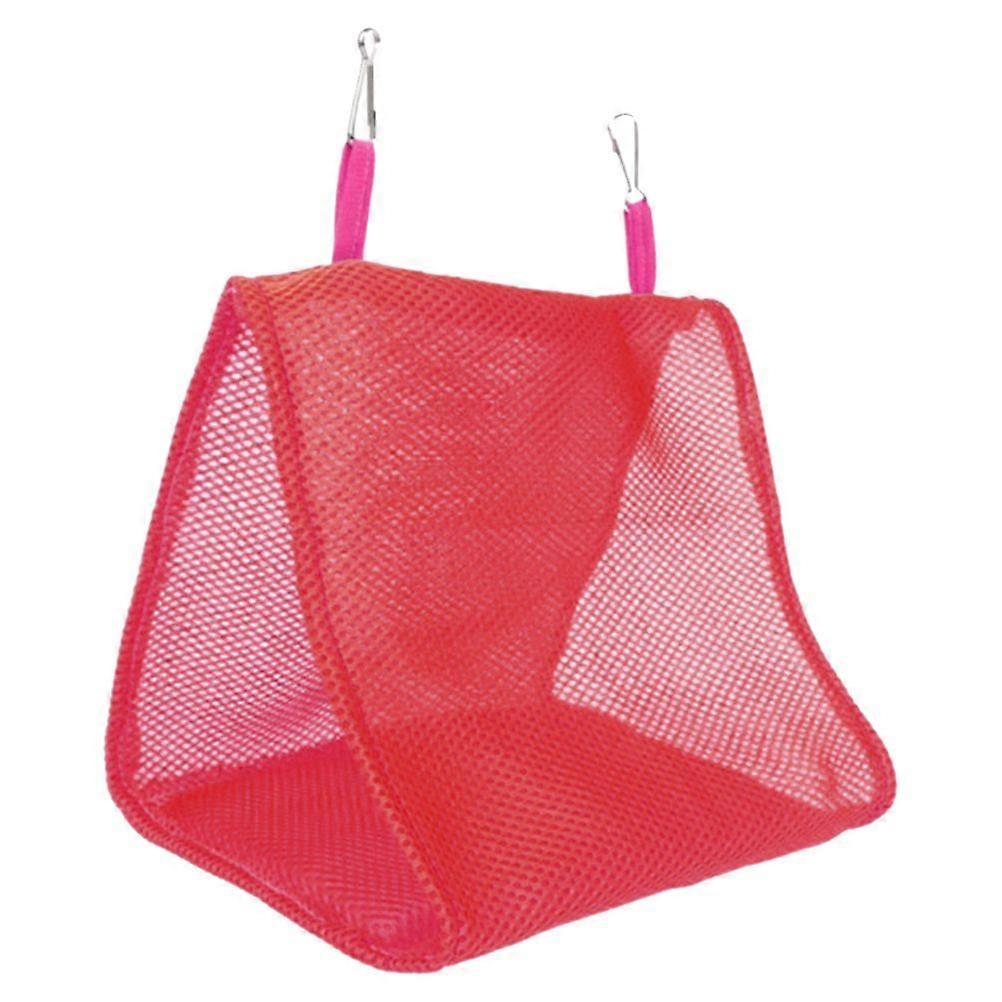 Hanging Bird Bed Parrot Hanging Hammock Small Pet Bird Mesh Bed Breathable Mesh Bird Tent