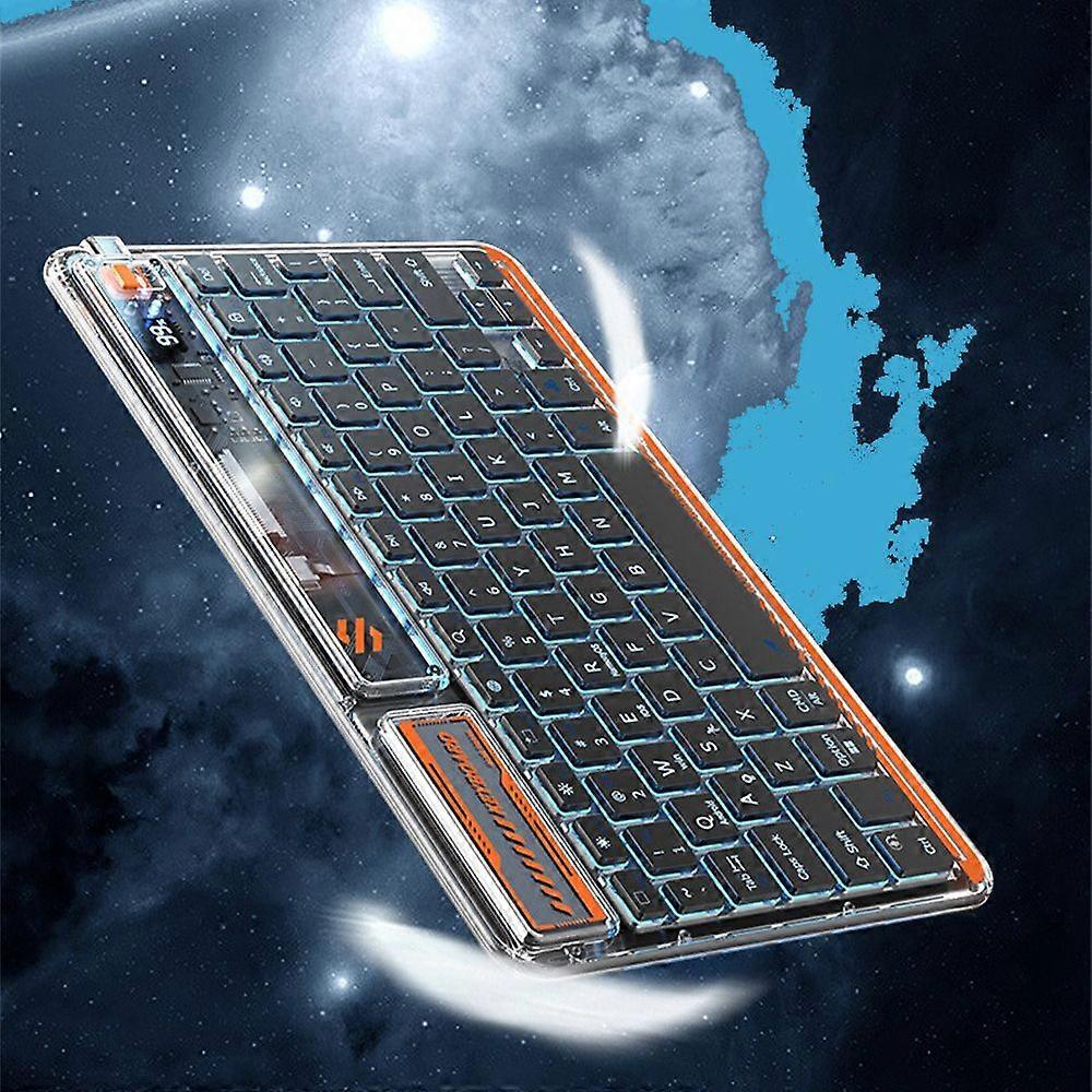 Voice Input Keyboard Transparent Applies To Ipad Transparent Keyboard Wireless For 5pro Wireless Keyboard Keyboard Glow
