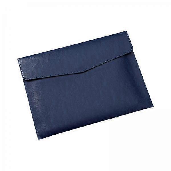 2xPU Leather Folder Portable Expanding File Organizer for Home Teaching Family