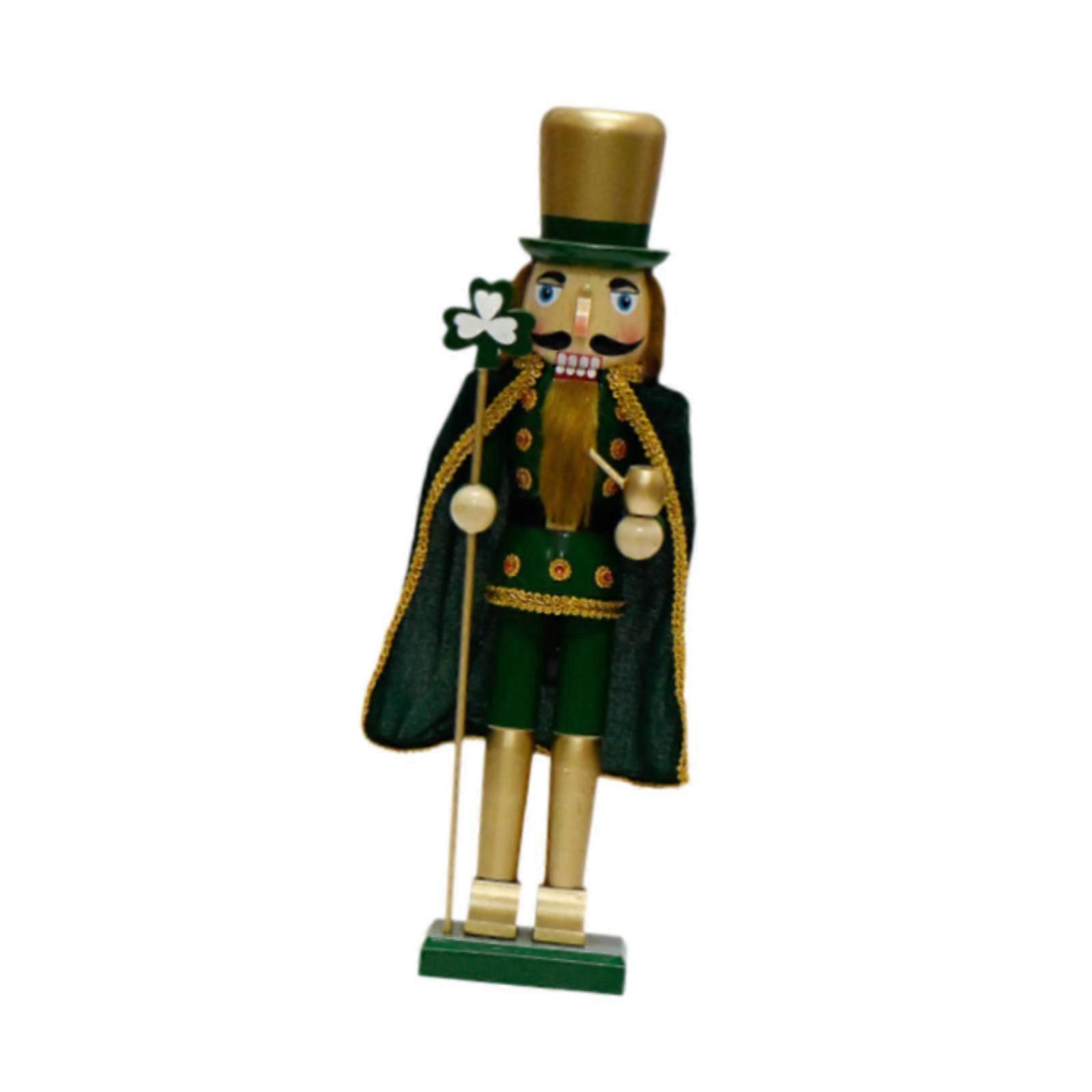 Christmas Nutcracker Wooden Nutcracker Collectible Wood Doll Table Centerpiece
