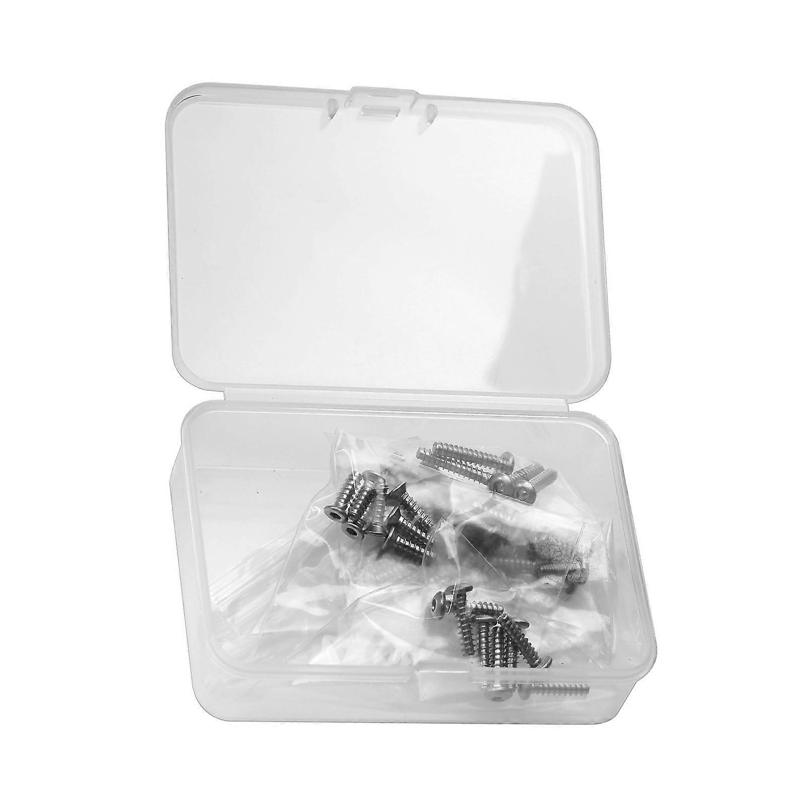 64 PCS Titanium Hex Socket Screws Set Replacement for Tamiya 1/10 Remote Control Car