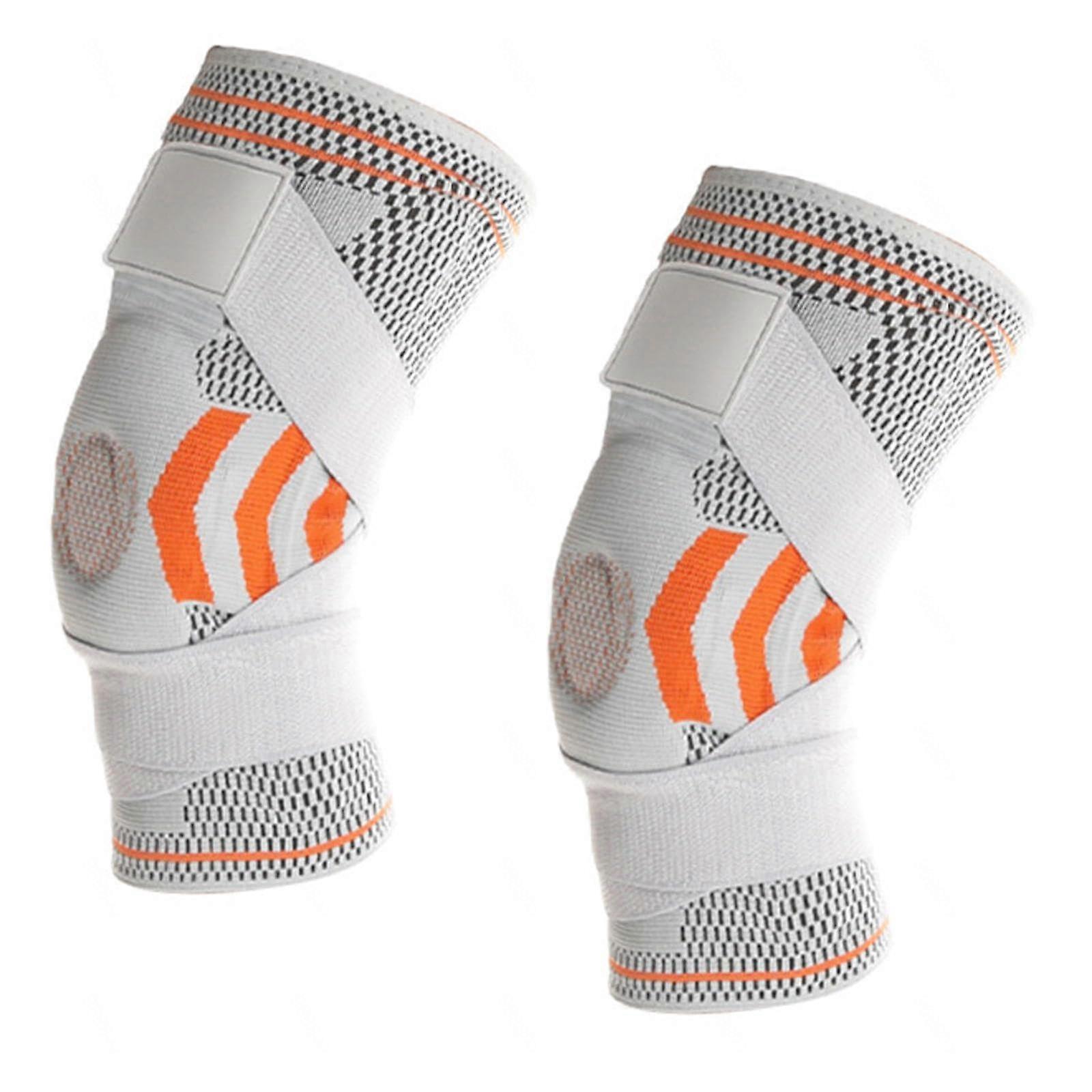 Knee Support Brace OpenPatella Gel Pads with Side Stabilizers for Men and Women,CMedium