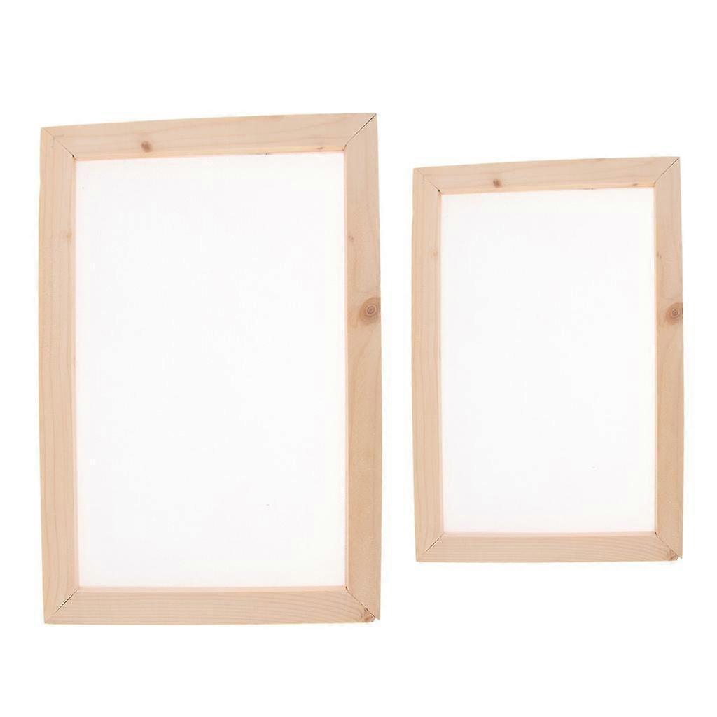 2 Pieces Papermaking Form Papermaking Form Frame Screen Tools Paper Handcraft