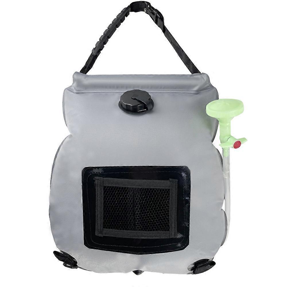 Solar shower bag solar heating, foldable and portable
