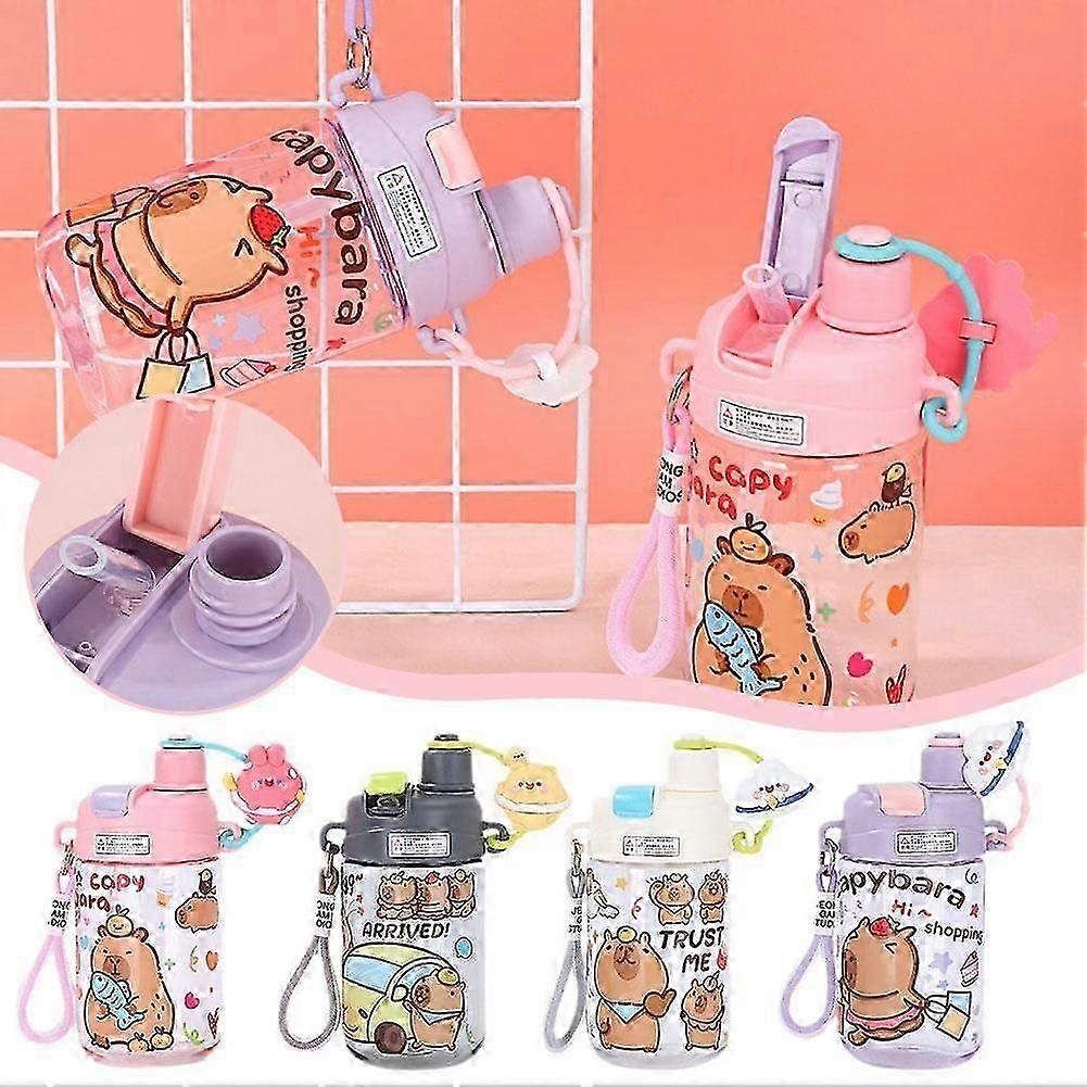 2025 Kapibala Ton Cup Portable Double Drinking Cup with Large Capacity Straw