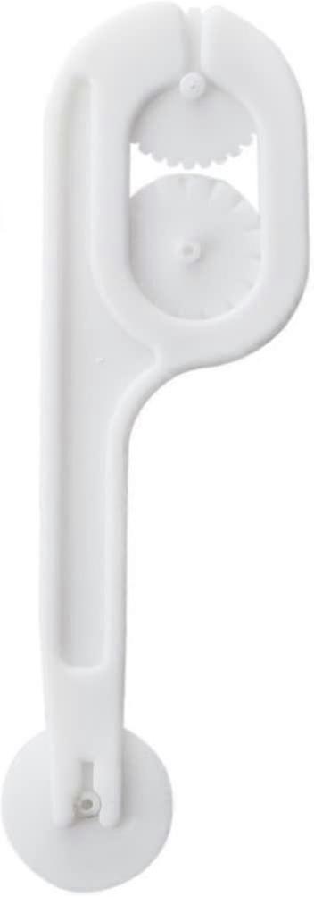 1 Pcs White Cake Mold with 3 Wheels for Dough Modeling - Baking Tool