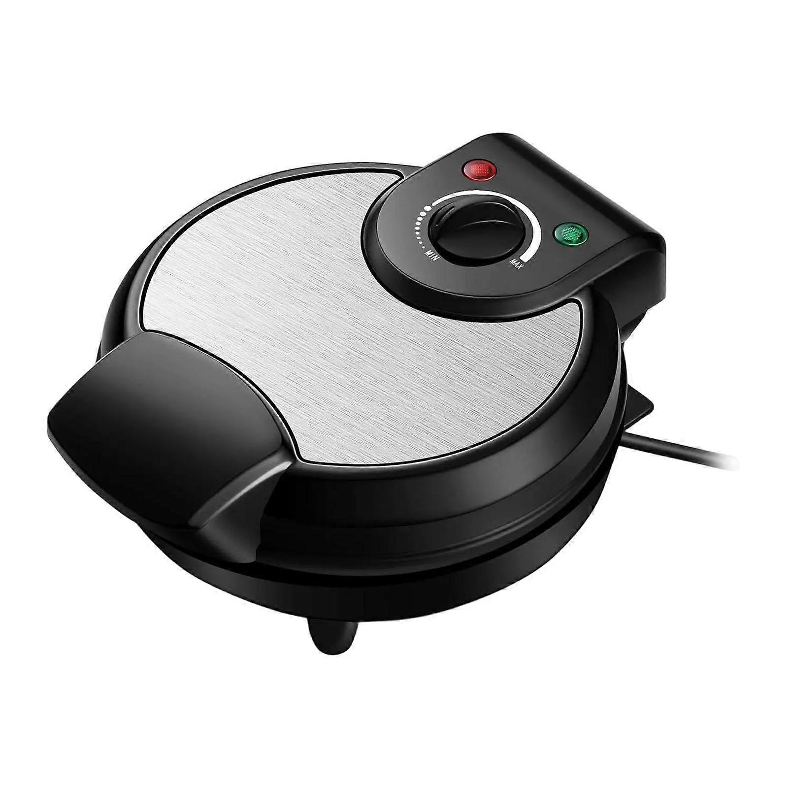 Mini gofrera, simplemente agregue la masa con temperaturas controladas, protección contra sobrecalentamiento, 1200 W Sartén de repostería antiadherente Plancha para gofres casera
