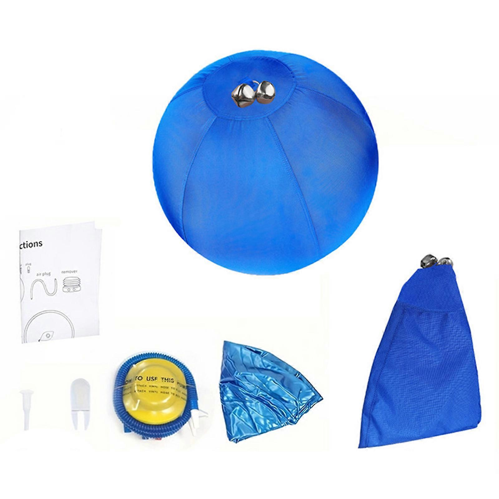 Dog Herding Ball for Outdoor Active Play and Exercise Large Inflatable Toy Ball for Shepherds, Corgis, Collies