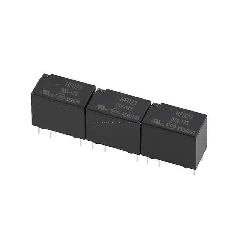10Pcs Relay JRC23F HFD23005 012 0241ZS 1A 6PIN JRC23F0051ZS JRC23F0121ZS 5V 12V 24VDC Power Relay(HFD230121ZS)