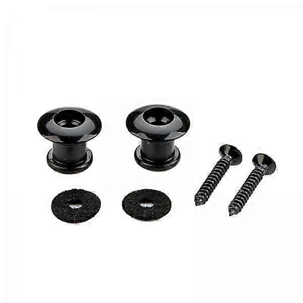 6x 2x Bass Instrument Strap Button Tail Pin Upgrade Tools