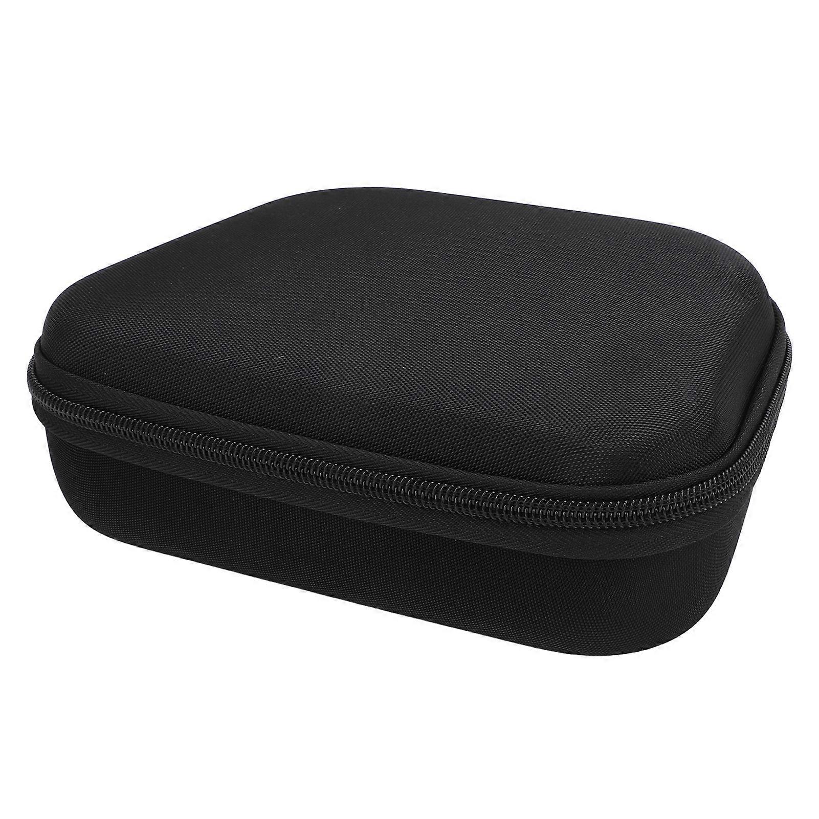 Game Controller Hard Travel Case Nylon EVA Shockproof Portable Wireless Gaming Controller Carrying Case with Mesh Pocket for Switch Pro Black
