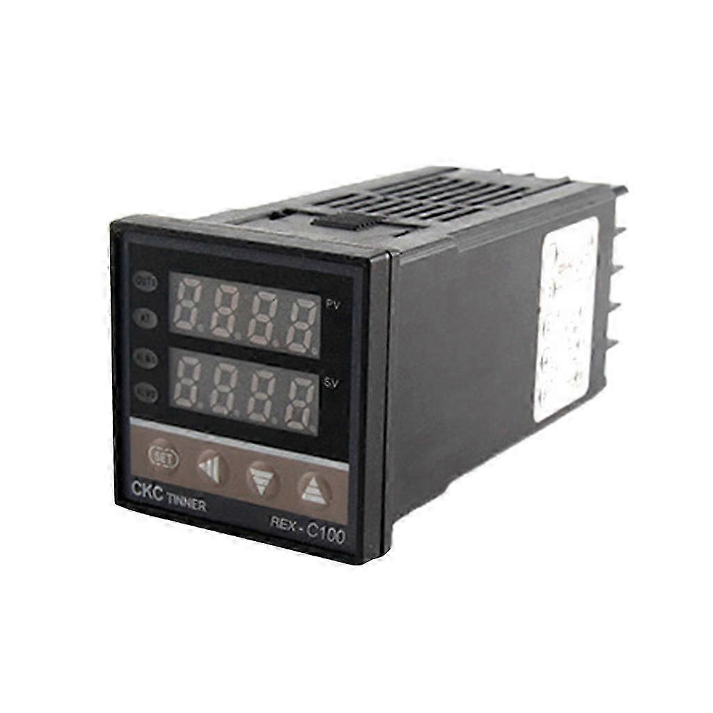 PID Temperature Controller REX-C100 C400 C700 C900 220V Thermostat Relay Output K Type Input Relay