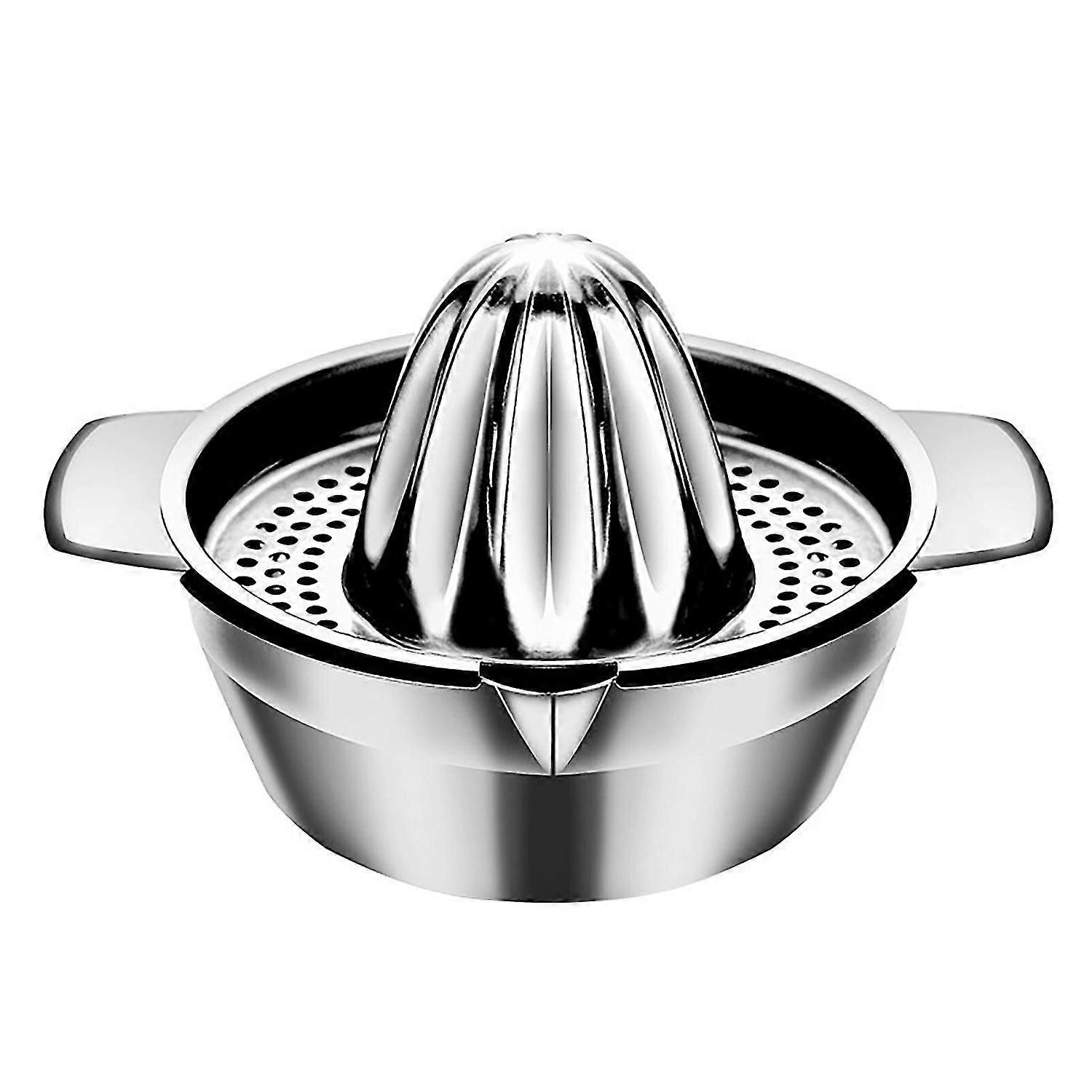 Portable 300ML Manual Juicer, Stainless Steel, Easy to Use & Clean
