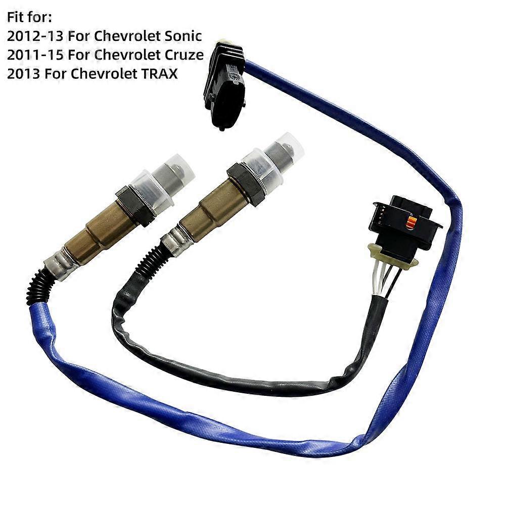 CV504001 One set of oxygen sensors (A) $ For 2011-2015 Chevrolet Cruze 1.4L 2 pieces of oxygen O2 sensors upstream and downstream