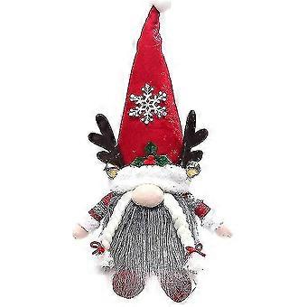 Weihnachtszwerg Dekorationen Leuchten Plüsch Puppen Gesichtslos Swed Bd-YUHAO