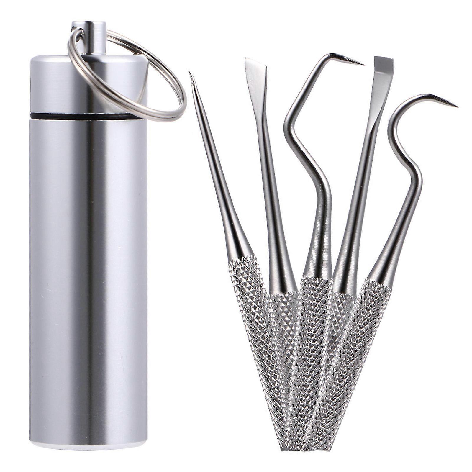 Half-moon Shaped Toothpick for Residue Removal, Portable and Convenient to Use