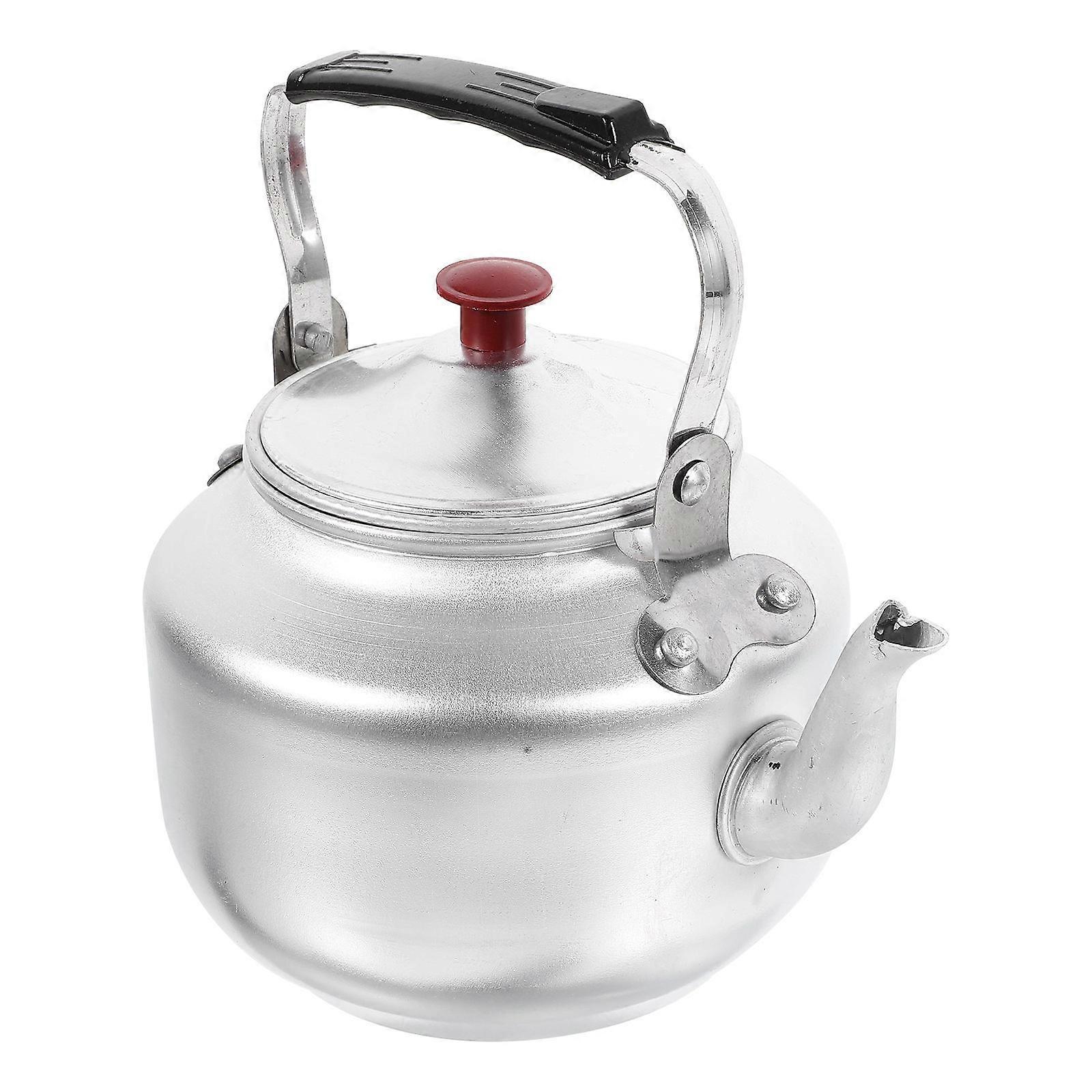 Aluminium Alloy Teapot Retro Heat Resistant Kettle for Home Office Easy to Clean for Tea Suitable for Induction Gas Stoves