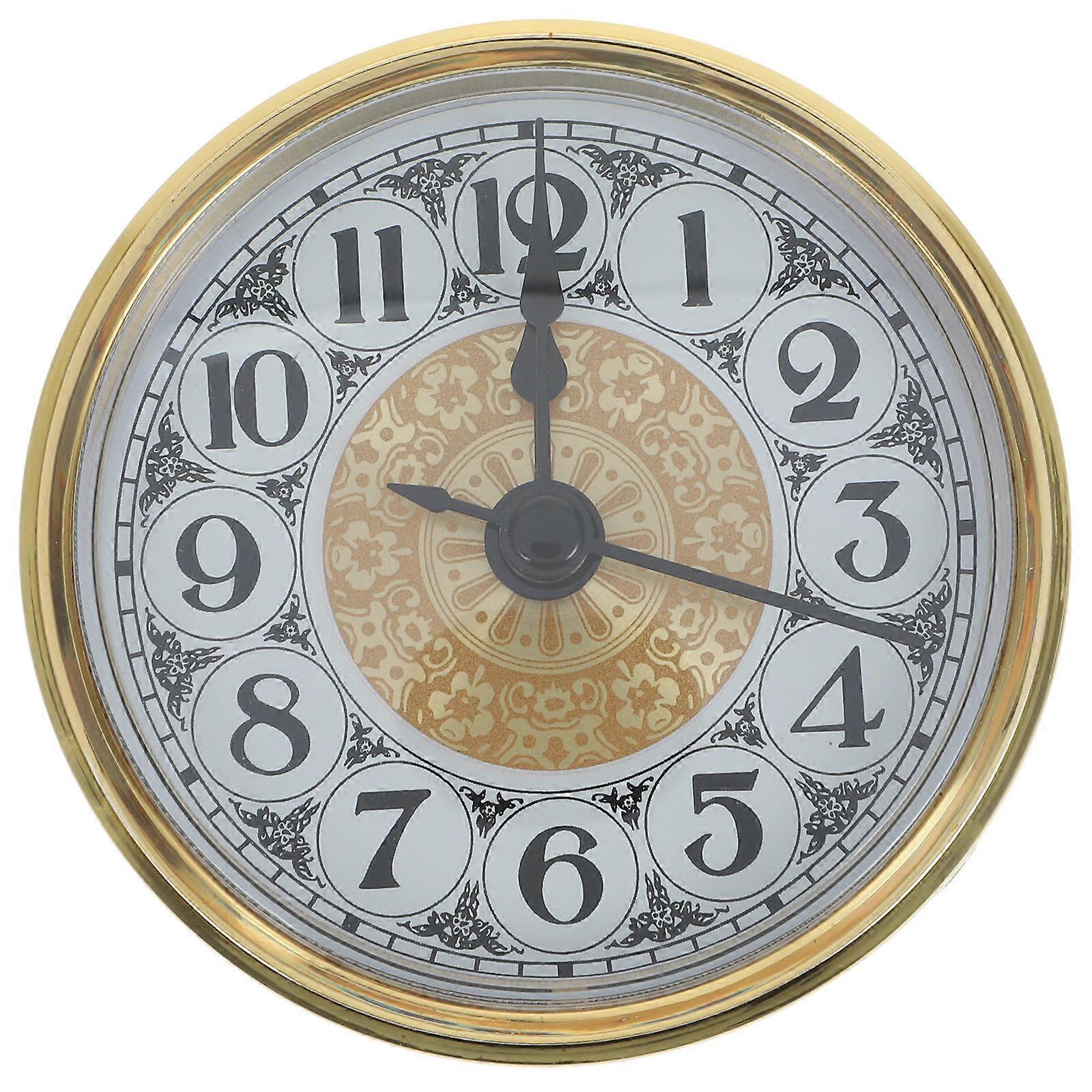 Arabic Numeral Clock Insert, High Visibility Face for Various Settings and Applications