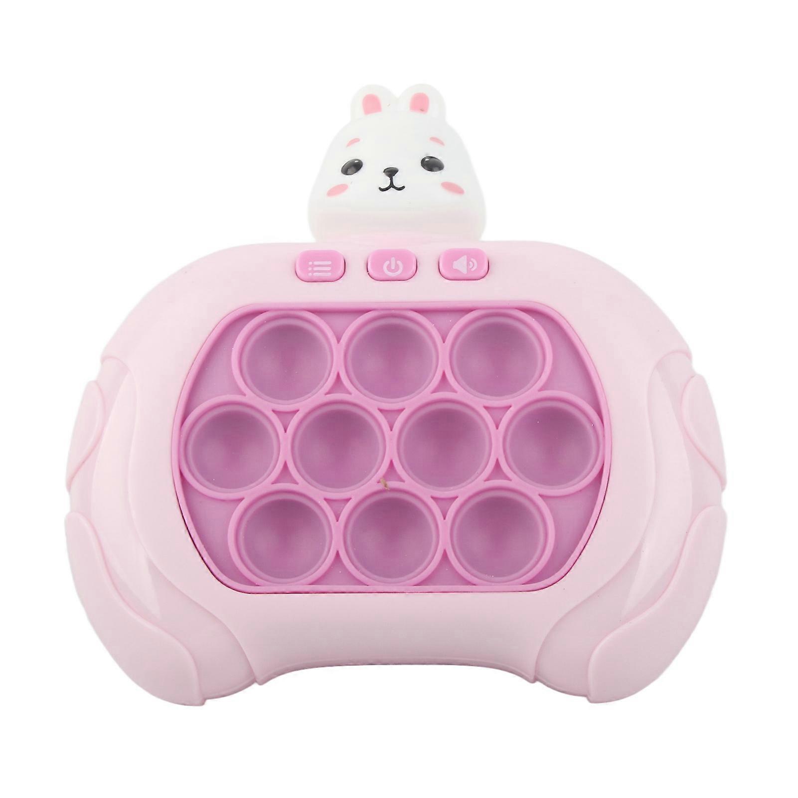 Pop Light Up Game Toy for Kids - Interactive Quick Push Bubble Bunny for Fun & Learning