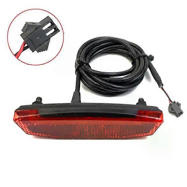Bicycle Parts 36V/48V Ebike Taillight Rear Light Tail Light LED Safety Warning Rear Lamp For Escooter Electric Bike Light Bicycle Accessories
